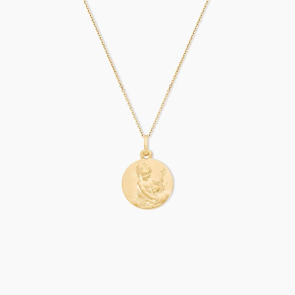 Pendentif Baptiste Or Jaune
