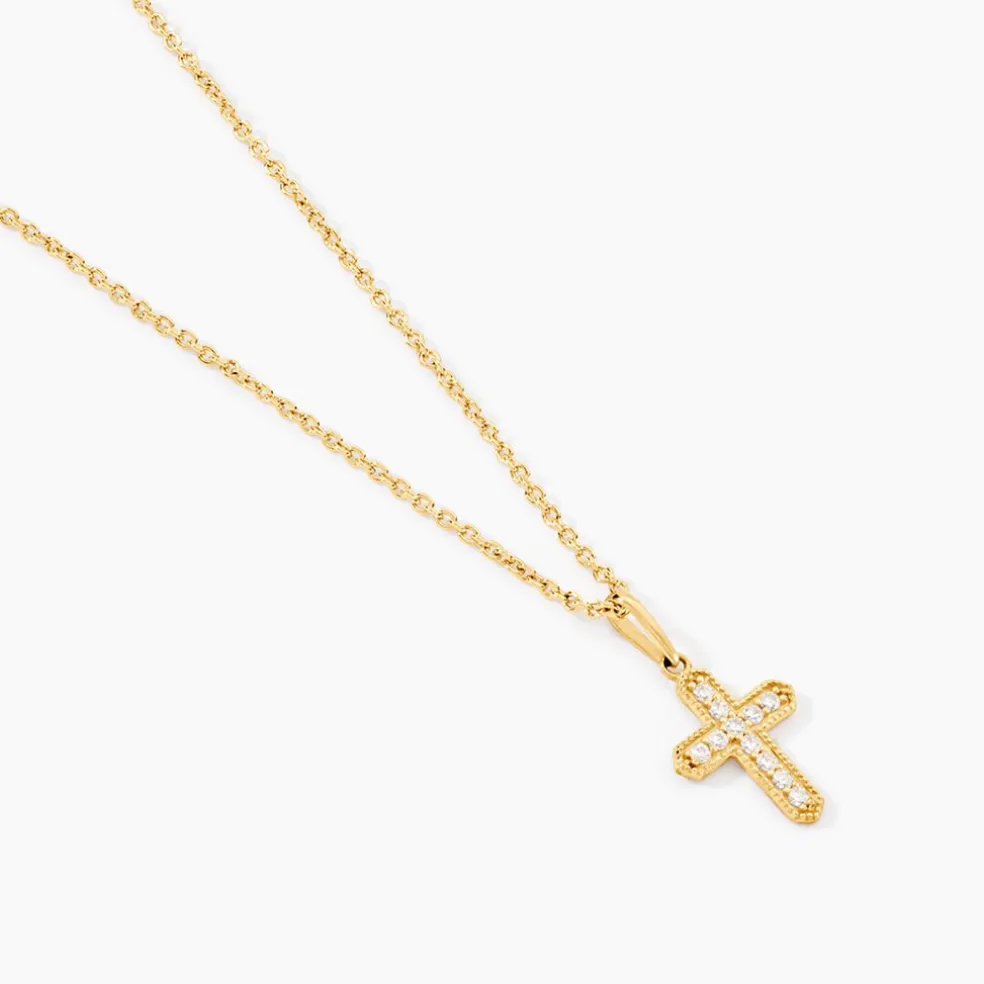 Pendentif Clodagh Or Jaune Oxyde De Zirconium