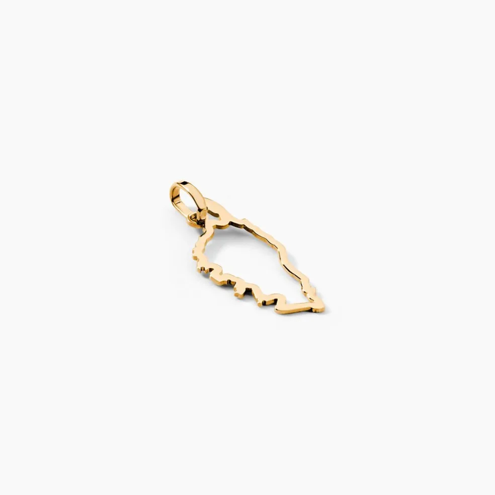 Pendentif Corsica Or Jaune