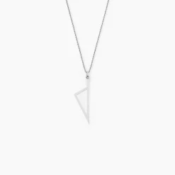 Pendentif Corsu Or Blanc