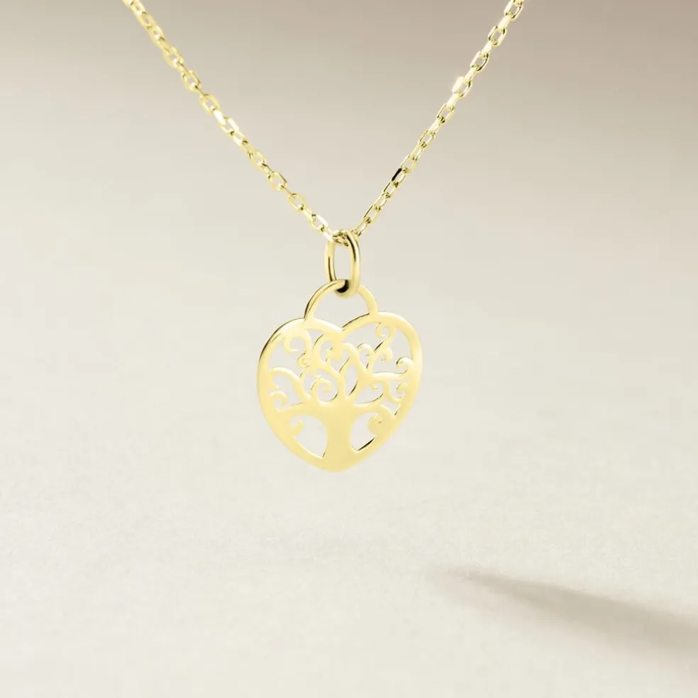 Pendentif Edelys Arbre De Vie Or Jaune