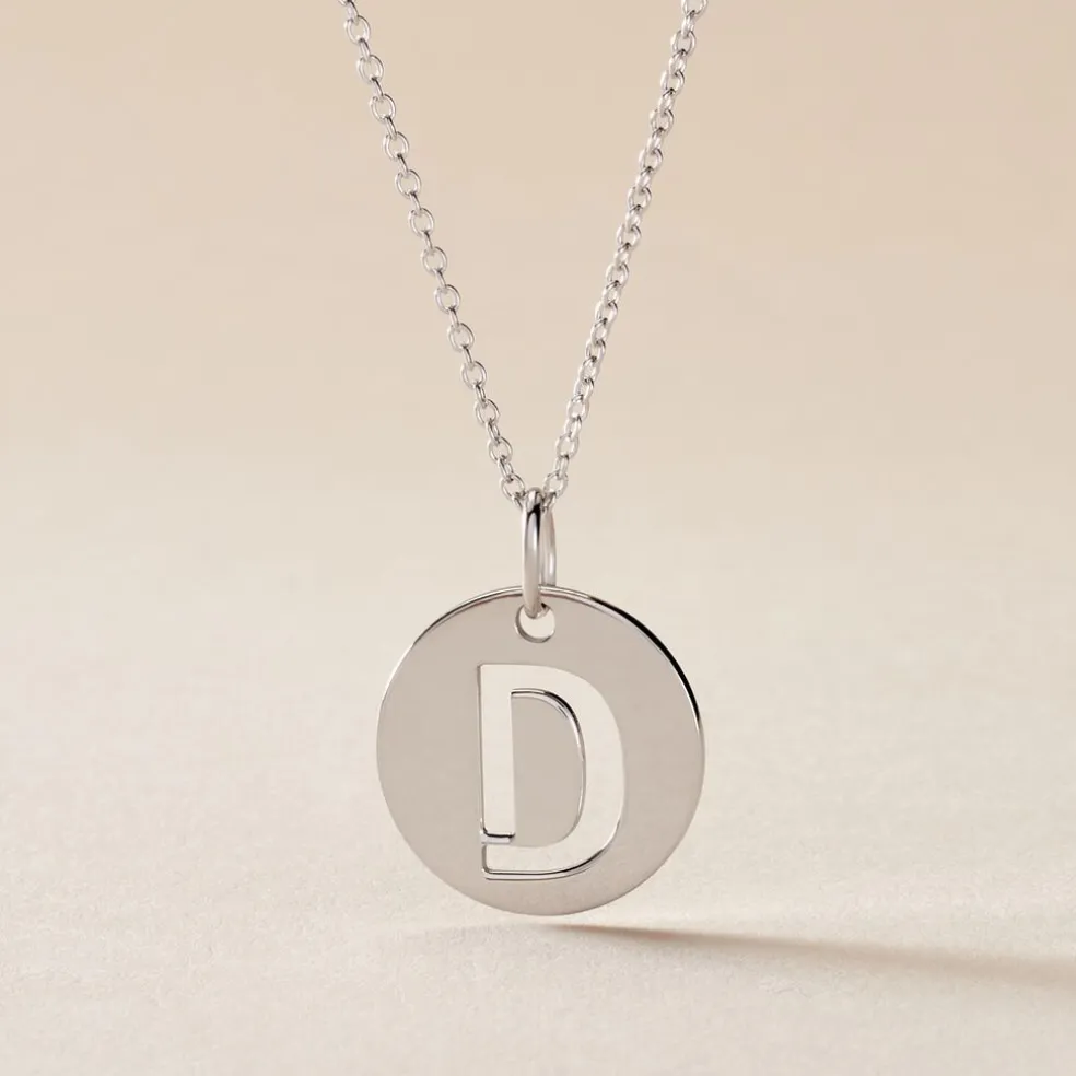 Pendentif Elio D Argent Blanc