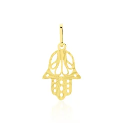 Pendentif Fatima Or Jaune