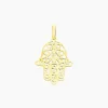 Pendentif Fatima Or Jaune