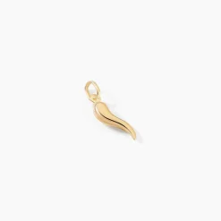 Pendentif Felicette Corne Abondance Or Jaune
