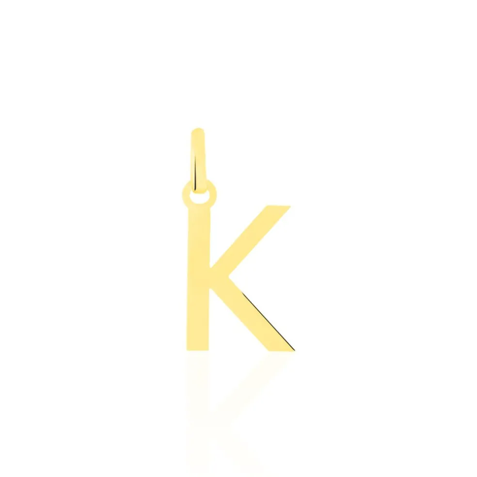 Pendentif Ionia Lettre Or Jaune