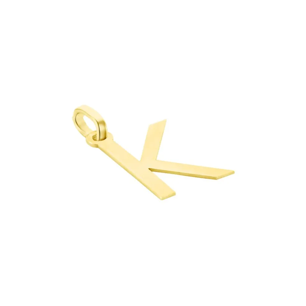 Pendentif Ionia Lettre Or Jaune