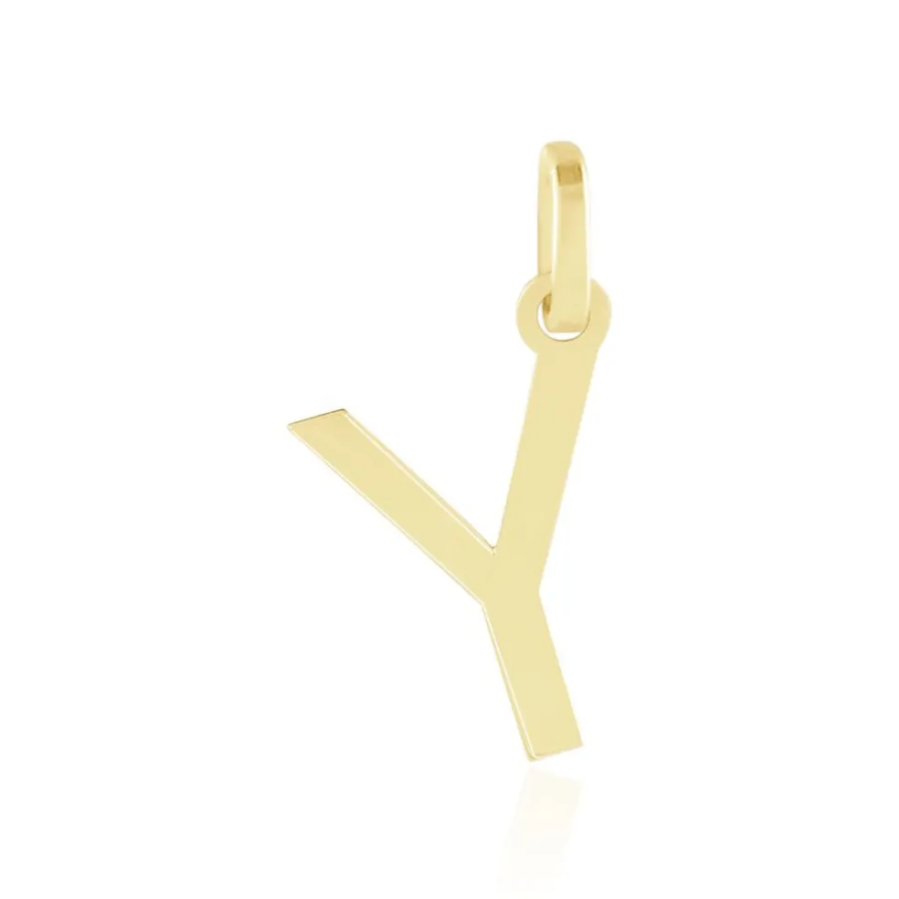 Pendentif Ionia Lettre Or Jaune