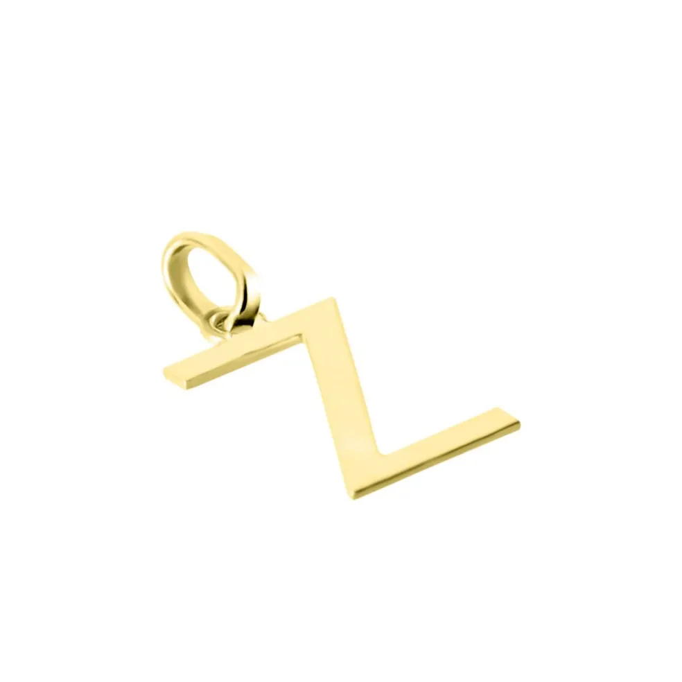Pendentif Ionia Lettre Or Jaune