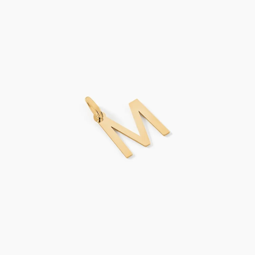 Pendentif Ionia Lettre Or Jaune