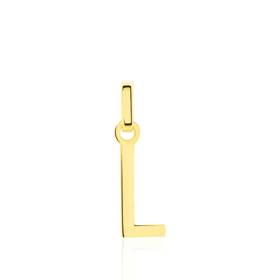 Pendentif Ionia Lettre Or Jaune