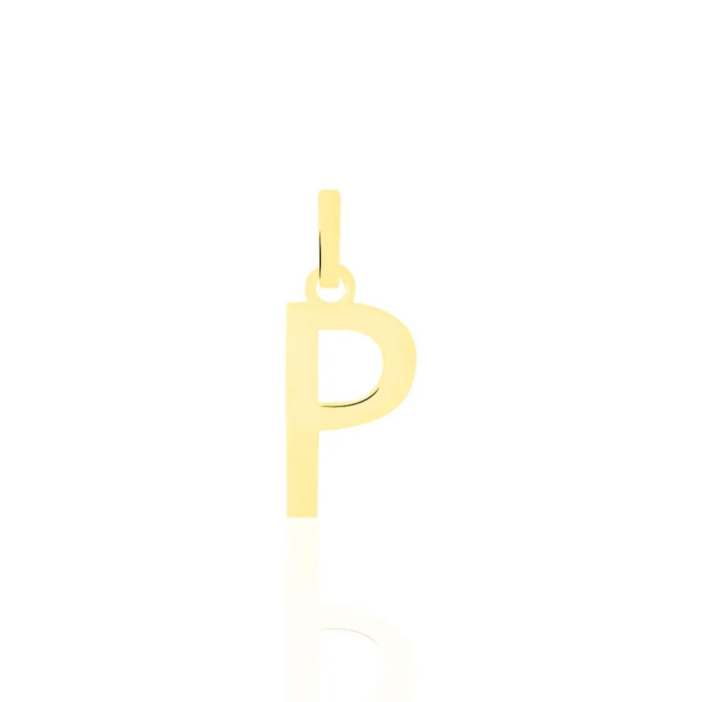 Pendentif Ionia Lettre Or Jaune