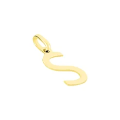Pendentif Ionia Lettre Or Jaune