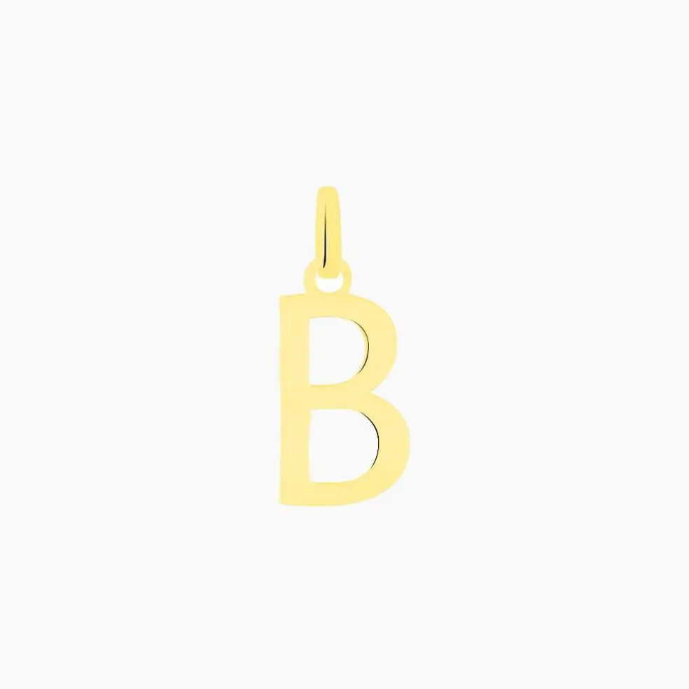 Pendentif Ionia Lettre Or Jaune