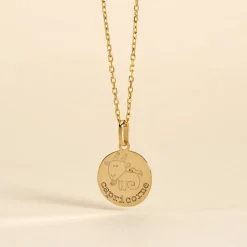 Pendentif Jannila Zodiaque Or Jaune