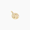Pendentif Jeptha Or Jaune Perle De Culture Oxyde De Zirconium