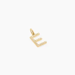 Pendentif Klementine Or Jaune Oxyde De Zirconium