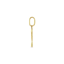 Pendentif Lamie Zodiaque Parchemin Or Jaune