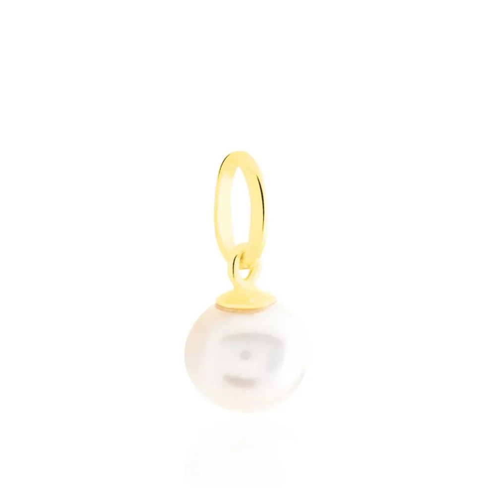 Pendentif Lenonie Or Jaune Perle De Culture