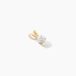 Pendentif Mabila Or Jaune Oxyde De Zirconium