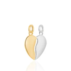 Pendentif Marie-stephanie Plaqué Or Bicolore