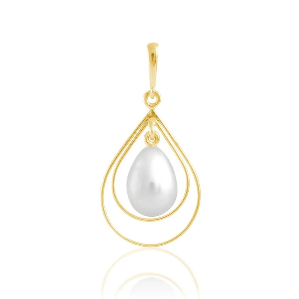 Pendentif Martyna Or Jaune Perle De Culture