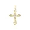 Pendentif Phrixus Or Jaune Oxyde De Zirconium