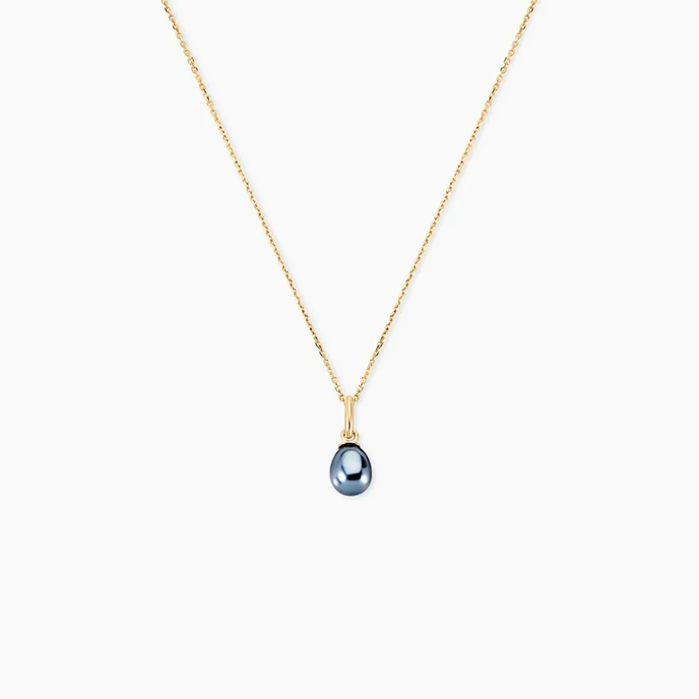 Pendentif Severiane Or Jaune Perle De Culture