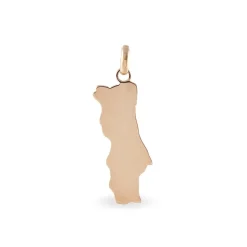 Pendentif Souana Plaque Or Jaune
