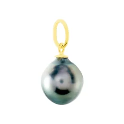 Pendentif Syana Or Jaune Perle De Culture De Tahiti