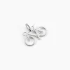 Pendentif Vince Argent Blanc