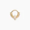 Piercing Ailbhe Or Jaune Oxyde De Zirconium