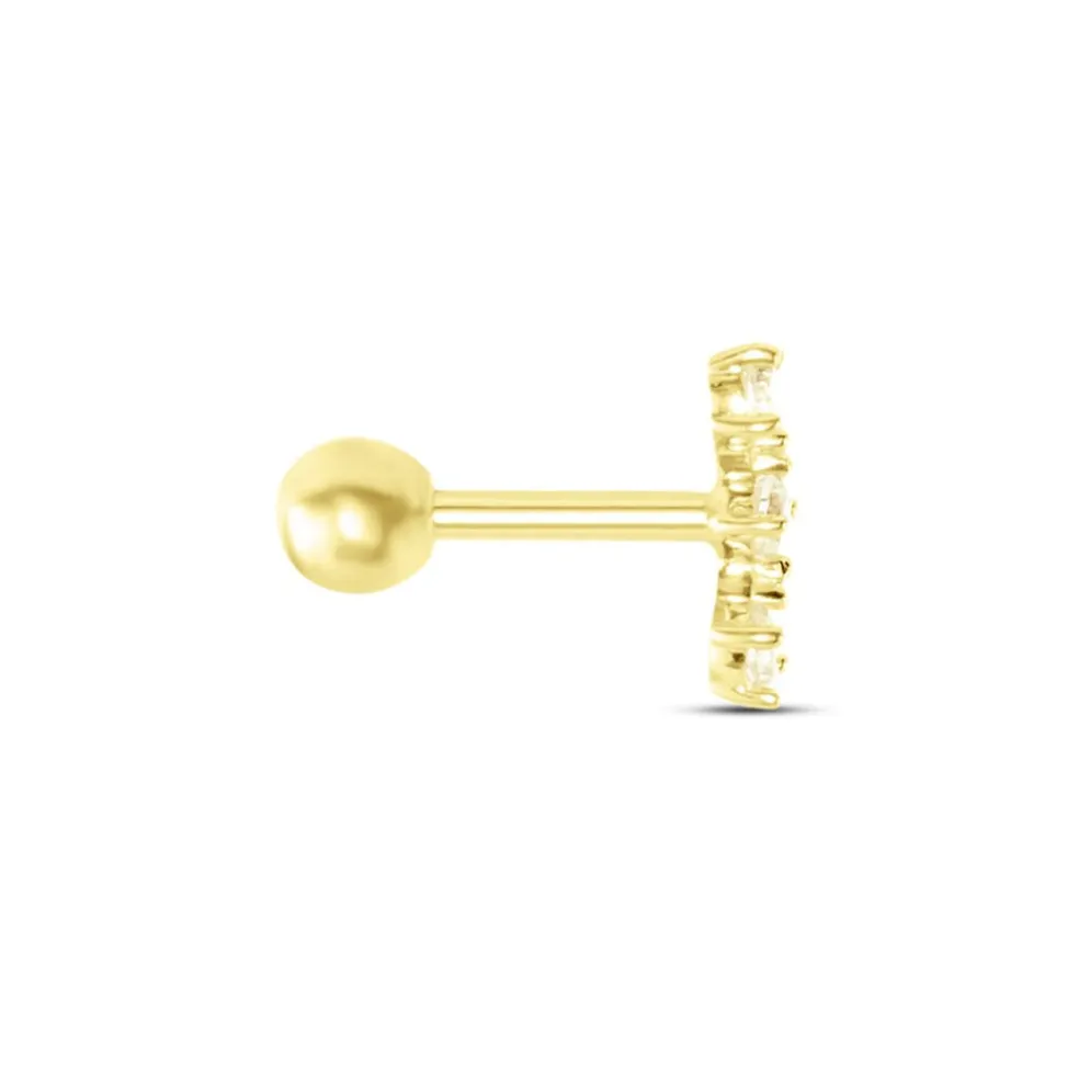 Piercing Andryale Or Jaune Oxyde