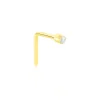 Piercing De Nez Demetrie Or Jaune Diamant