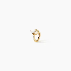 Piercing D'oreille Unitaire Cyrano Or Jaune Oxyde De Zirconium