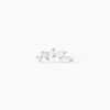 Piercing D'oreille Unitaire Nara Argent Blanc Oxyde De Zirconium