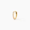 Piercing D'oreille Unitaire Rajya Or Jaune Oxyde De Zirconium