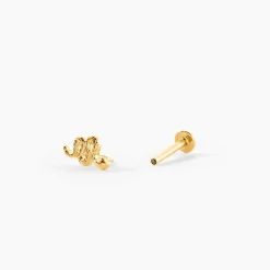Piercing Georgo Or Jaune