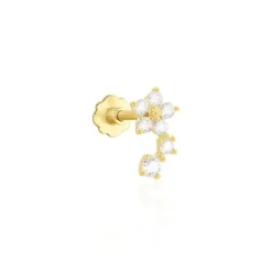 Piercing Margarid Or Jaune Oxyde De Zirconium