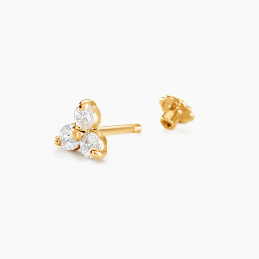 Piercing Nakato Or Jaune Oxyde De Zirconium