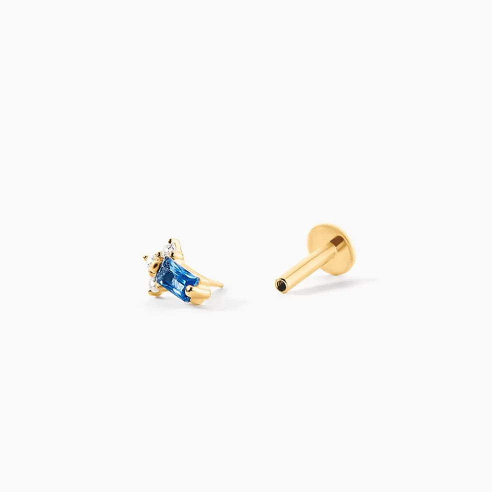 Piercing Osborne Or Jaune Oxyde De Zirconium