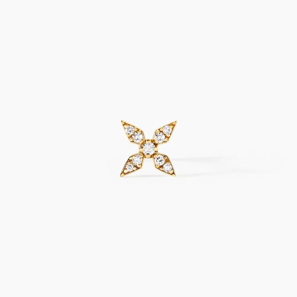 Piercing Pyry Or Jaune Diamant